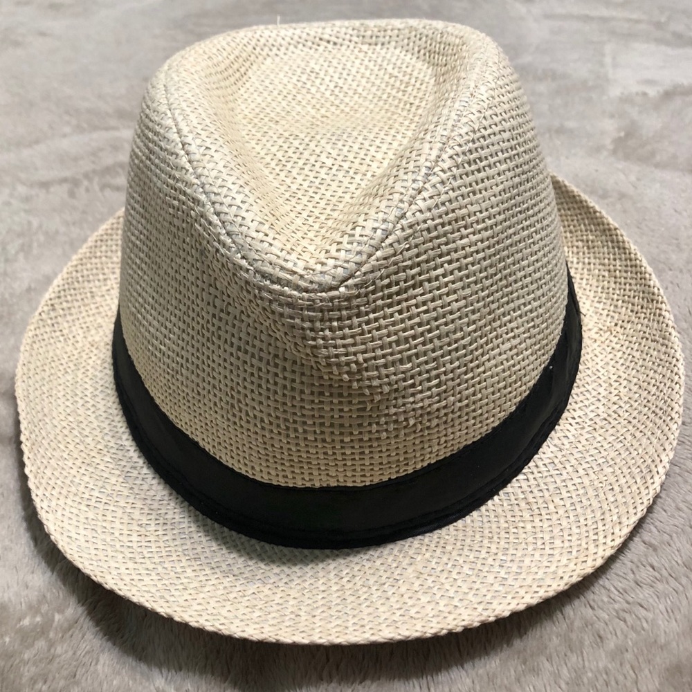 Men’s Black Band Paper Straw Panama Hat